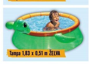 Tampa 1,83 x 0,51 m ŽELVA