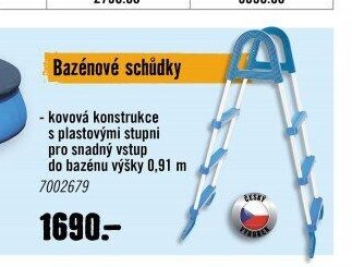 Bazénové schůdky