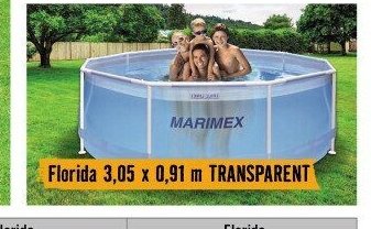 Florida 3,05 x 0,91 m TRANSPARENT