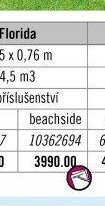 Florida beachside 3,05 x 0,76 m