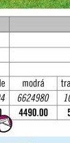 Florida modrá 3,05 x 0,91 m