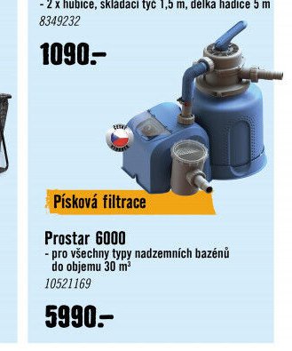 Písková filtrace Prostar 6000
