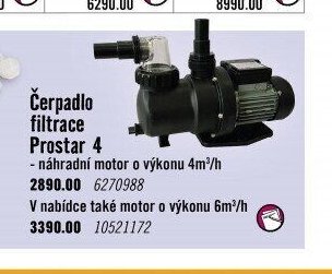 Čerpadlo filtrace Prostar 4