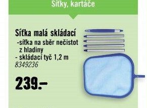 Síťka malá skládací