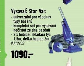 Vysavač Star Vac