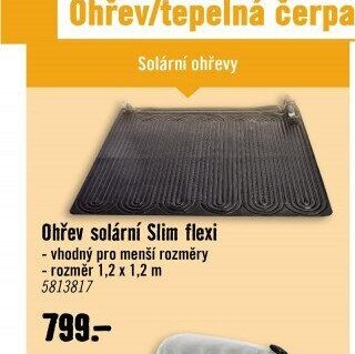 Ohřev solární Slim flexi