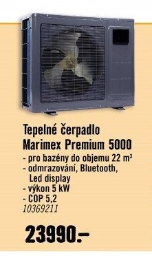 Tepelné čerpadlo Marimex Premium 5000