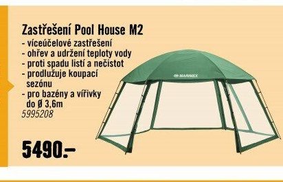 Zastřešení Pool House M2