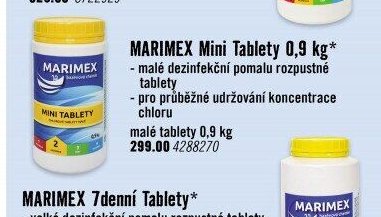 MARIMEX Mini Tablety 0,9 kg