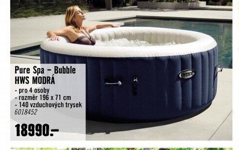 Pure Spa - Bubble HWS MODRÁ