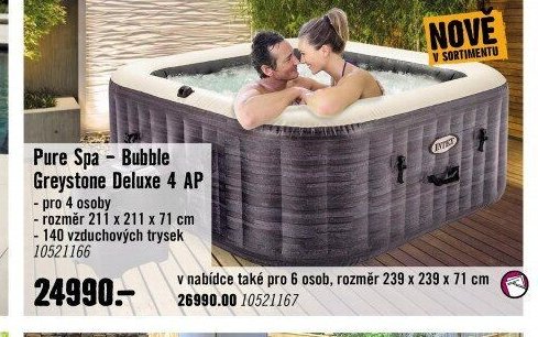 Pure Spa - Bubble Greystone Deluxe 4 AP