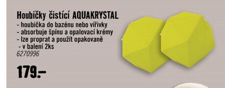 Houbičky čistící AQUAKRYSTAL