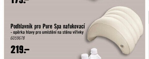 Podhlavník pro Pure Spa nafukovací