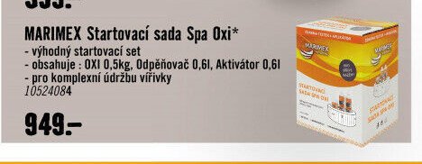 MARIMEX Startovací sada Spa Oxi