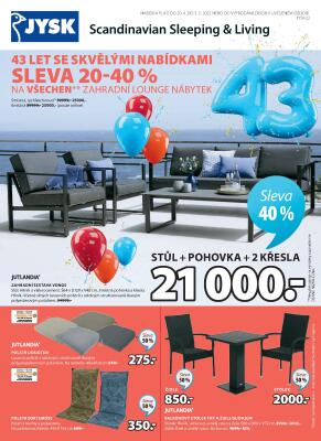 akční leták Jysk 20.4.2022-3.5.2022