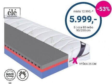 MATRACE „ELIO PLUS“
