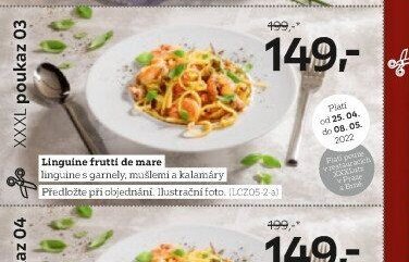 Linguine frutti de mare