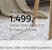 Sada odkládacích stolků, 2dílná
