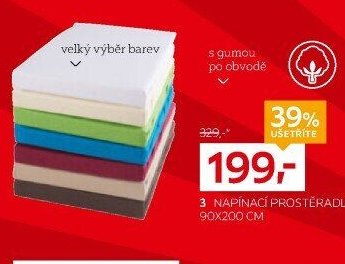 Napínací prostěradlo