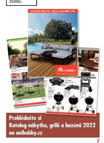 Katalog nábytku, grilů a bazénů 2022