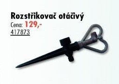 Rozstřikovač otáčivý