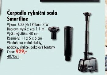 Čerpadlo rybniční sada Smartline