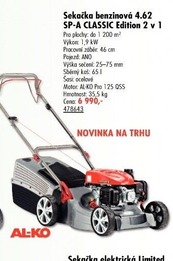 Sekačka benzínová 4.62 SP-A CLASSIC Edition 2 v 1