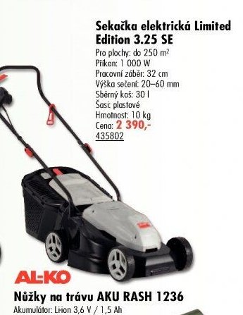 Sekačka elektrická Limited Edition 3.25 SE