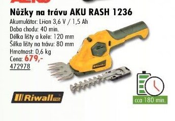 Nůžky na trávu AKU RASH 1236