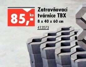 Zatravňovací tvárnice TBX 8 x 40 x 60 cm