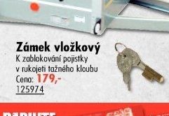 Zámek vložkový
