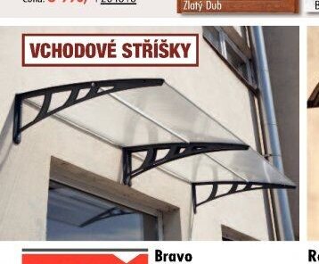 Vchodová stříška - Bravo