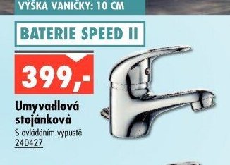 Baterie Speed II umyvadlová stojánková