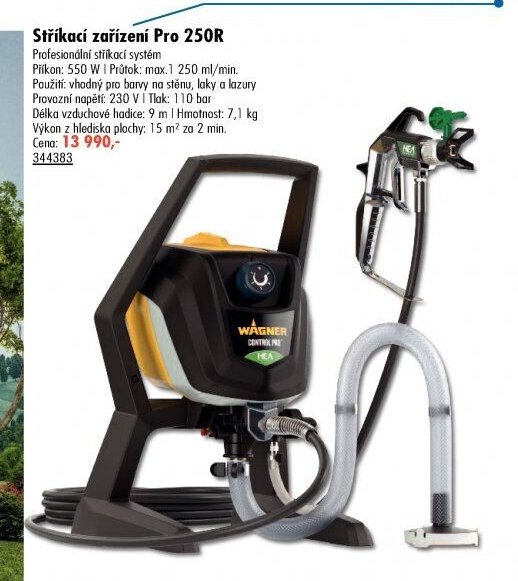 Stříkací zařízení Pro 250R