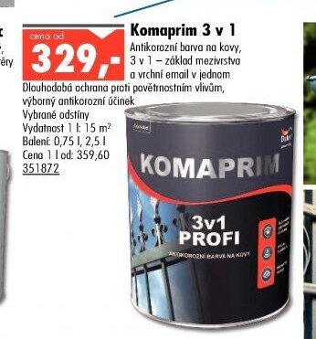 Komaprim 3 v 1