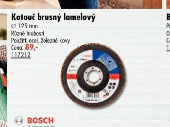 Kotouč brusný lamelový