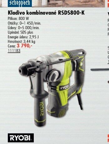 Kladivo kombinované RSDS800-K