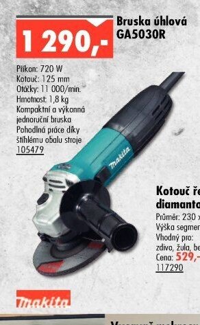 Bruska úhlová GA5030R