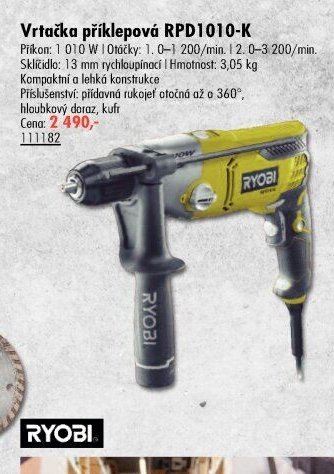 Vrtačka příklepová RPD1010-K