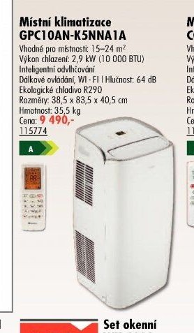 Místní klimatizace GPC10AN-K5NNA1A