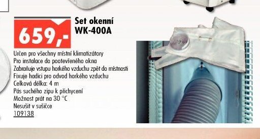 Set okenní WK-400A