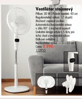 Ventilátor stojanový
