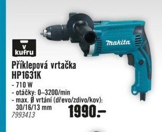 Příklepová vrtačka HP1631K