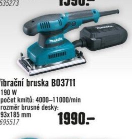 Vibrační bruska BO3711