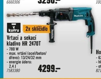 Vrtací a sekací kladivo HR 2470T