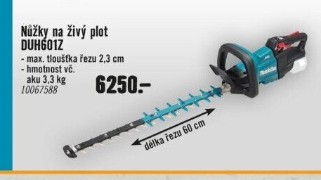 Nůžky na živý plot DUH601Z