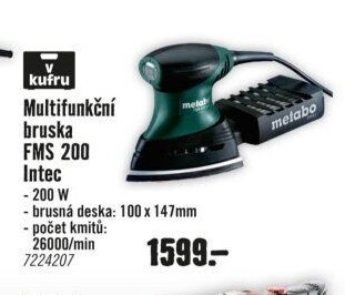 Multifunkční bruska FMS 200 Intec