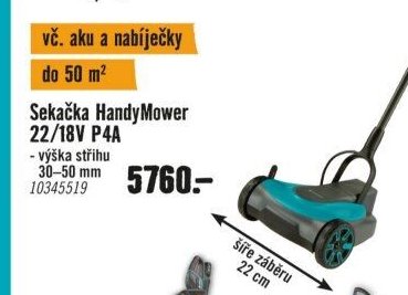 Sekačka HandyMower 22/18V P4A