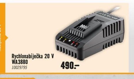 Rychlonabíječka 20 V WA3880