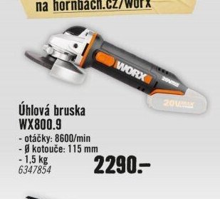 Úhová bruska WX800.9